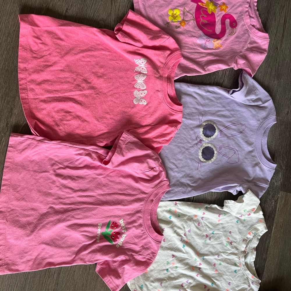 Toddler Girl T Shirt Bundle 3t